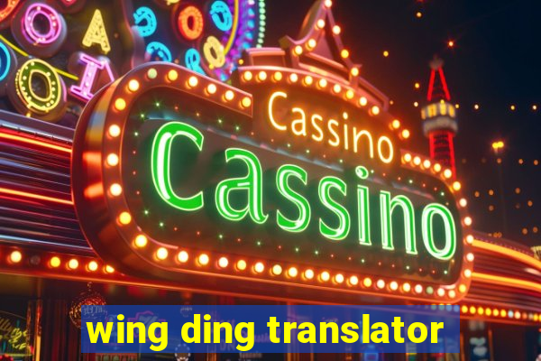 wing ding translator